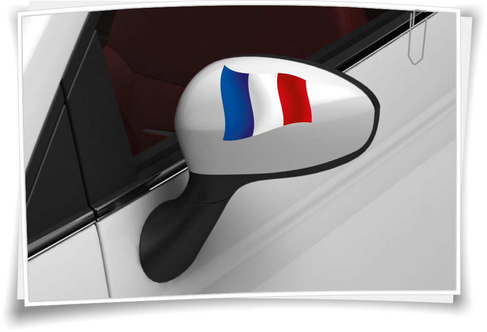 Frankreich Flagge Fahne Fußball Aufkleber Sport EM WM – Medianlux-Shop