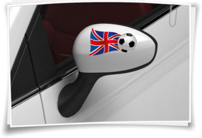 2x Großbritannien UK Flagge Autoaufkleber Fahne Fußball Aufkleber EM WM Auto Car 