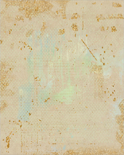 Fliesenaufkleber Fliesen Aufkleber Vintage Nostalgie Retro Blau Gold Bad WC