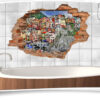 Badezimmer Deko italienische Riviera Fliesen-Bild-er Fliesen-Tattoo Italien