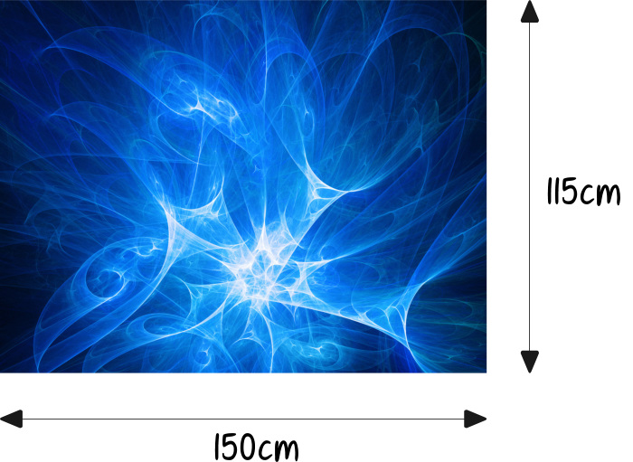 Blau Abstrakt Plasma Blitze Motorhaube Auto-Aufkleber Steinschlag-Schutz-Folie  Airbrush Tuning – Medianlux-Shop