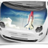 Weltall Planet Motorhaube Auto-Aufkleber Steinschlag-Schutz-Folie Airbrush  Sport