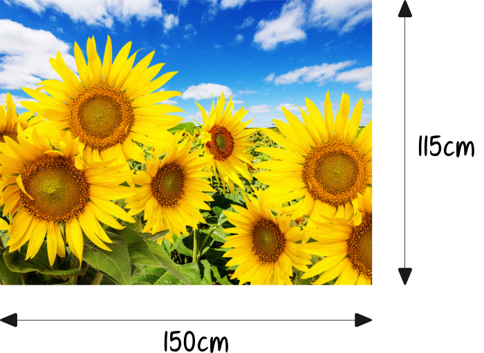 Auto-Anhänger, niedliche gelbe Sonnenblume, Auto-Innendekoration